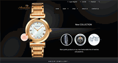 Desktop Screenshot of anisimjewellery.com